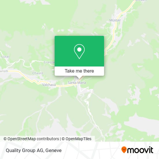 Quality Group AG map