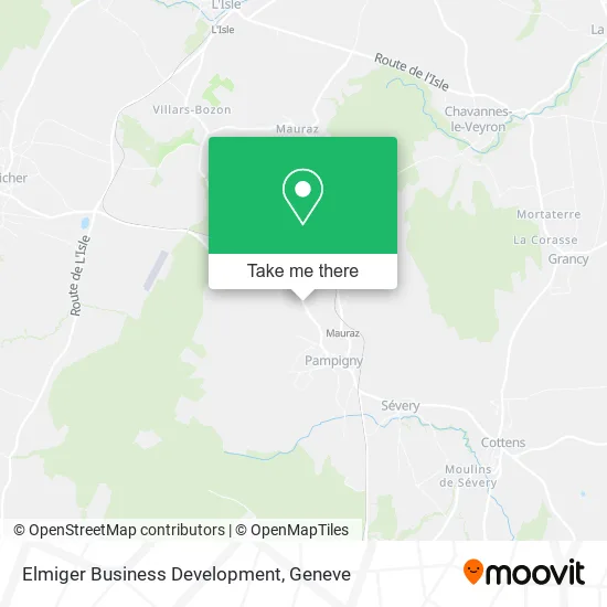 Elmiger Business Development map