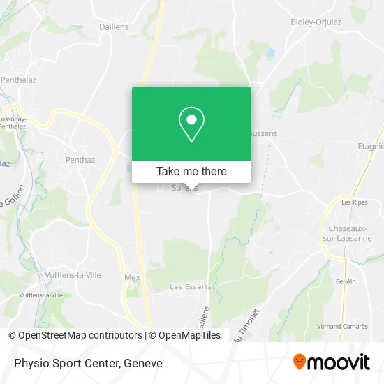 Physio Sport Center map
