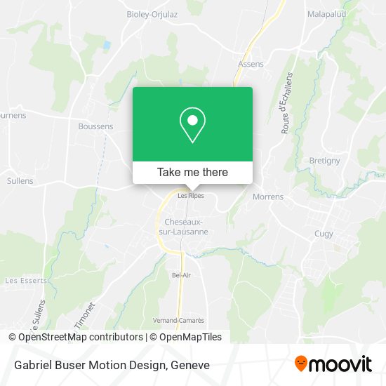 Gabriel Buser Motion Design map