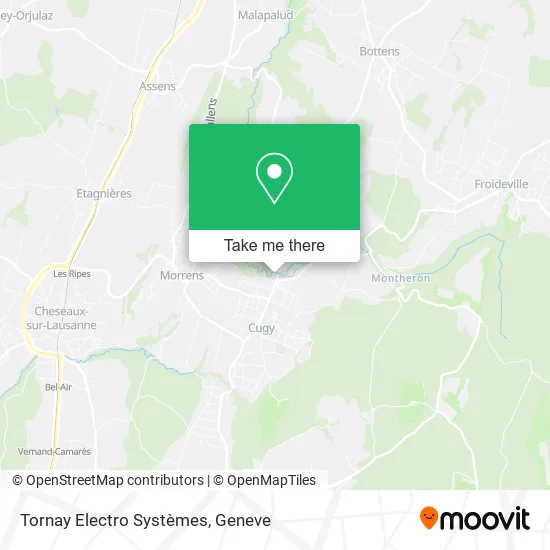 Tornay Electro Systèmes map