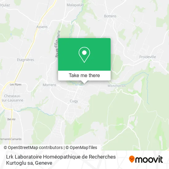 Lrk Laboratoire Homéopathique de Recherches Kurtoglu sa map