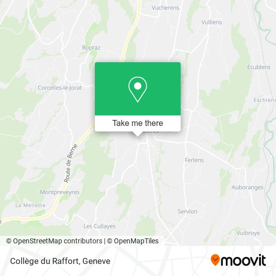 Collège du Raffort map