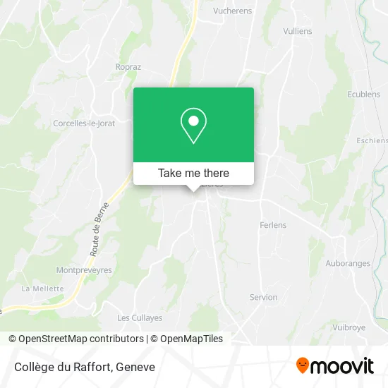 Collège du Raffort map