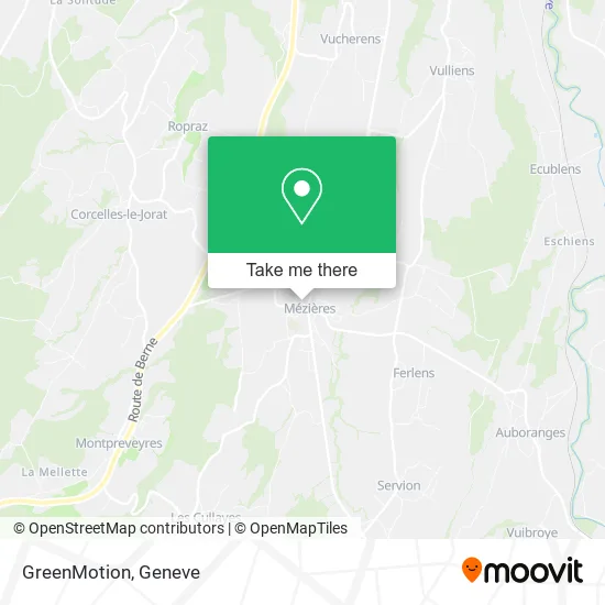 GreenMotion map