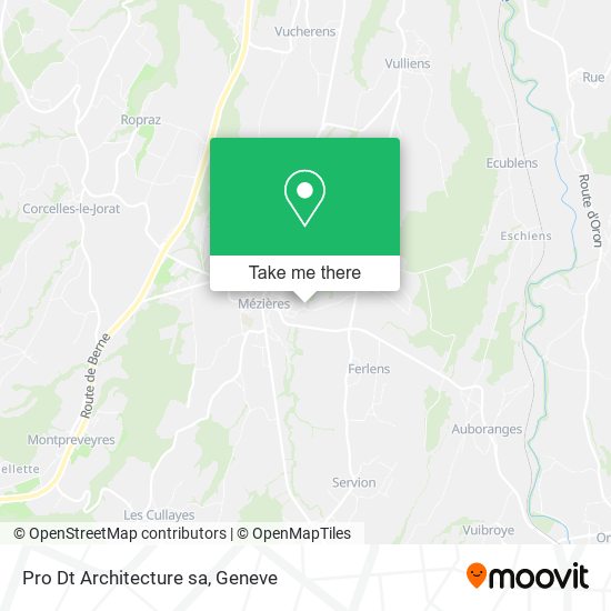 Pro Dt Architecture sa map