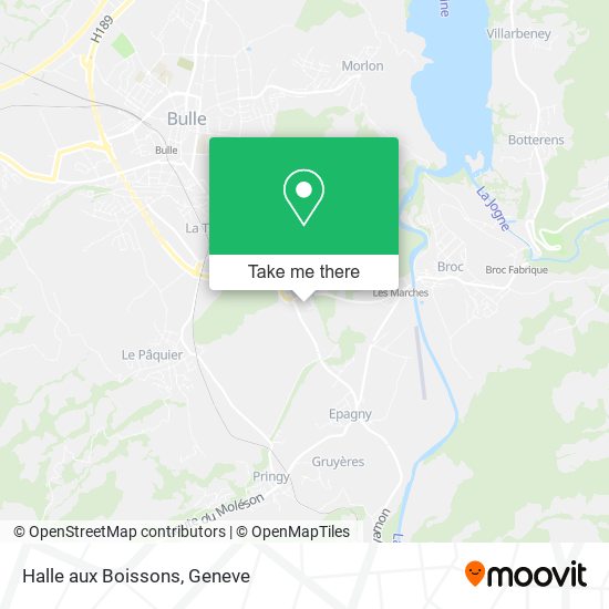 Halle aux Boissons map