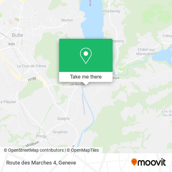 Route des Marches 4 map