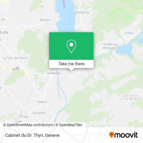 Cabinet du Dr. Thyri map