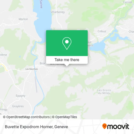 Buvette Expodrom Horner map
