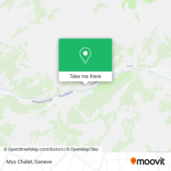 Mys Chalet map