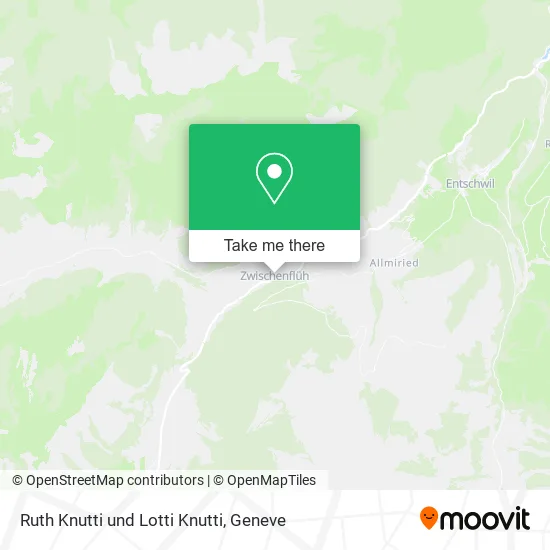 Ruth Knutti und Lotti Knutti map