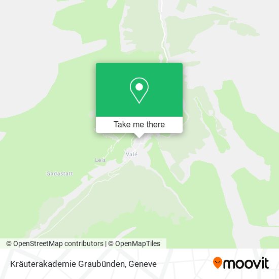 Kräuterakademie Graubünden map