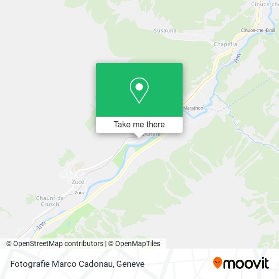 Fotografie Marco Cadonau map