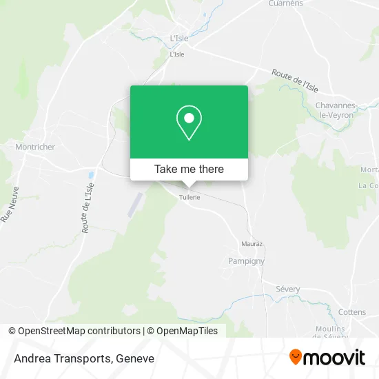 Andrea Transports map