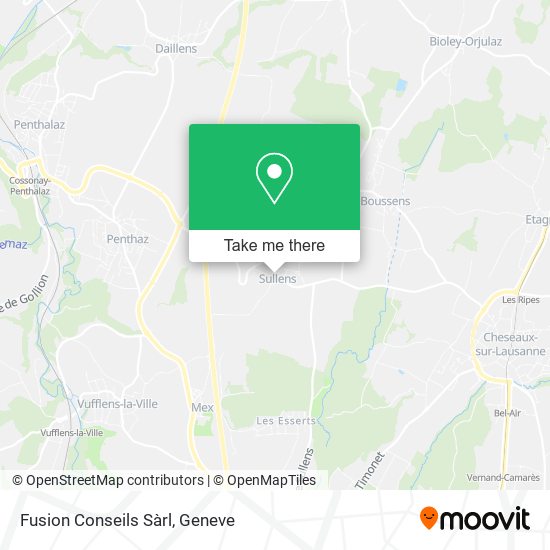 Fusion Conseils Sàrl map