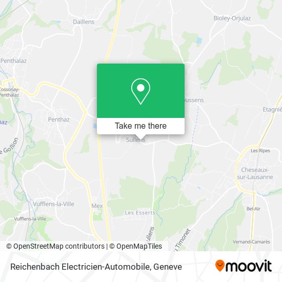 Reichenbach Electricien-Automobile map