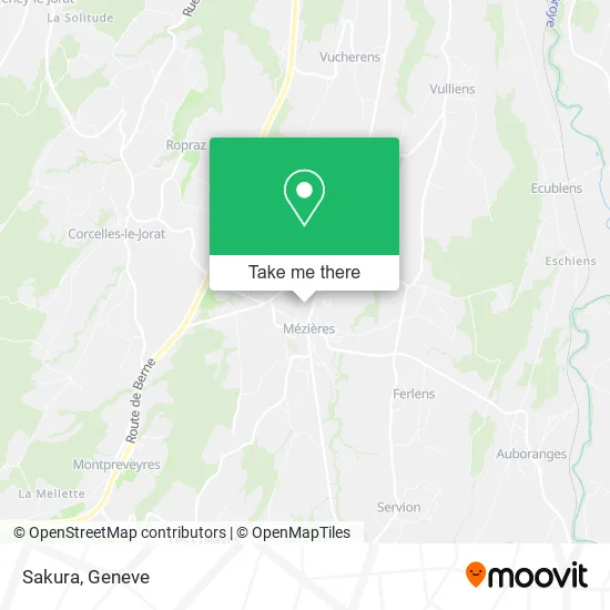 Sakura map