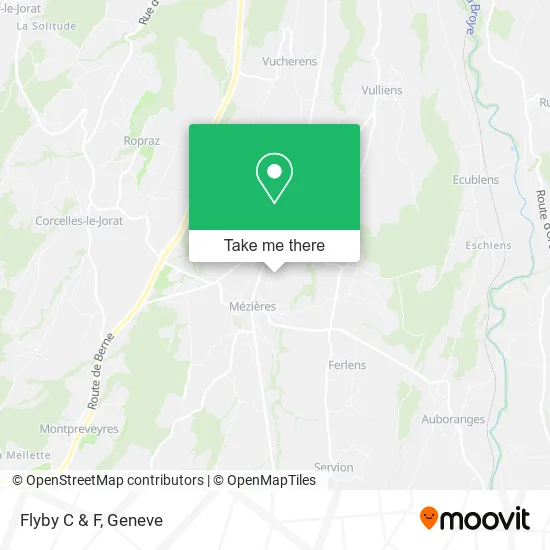 Flyby C & F map
