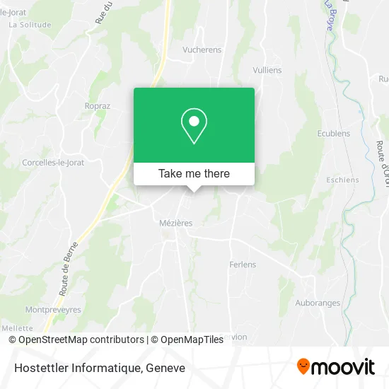 Hostettler Informatique map