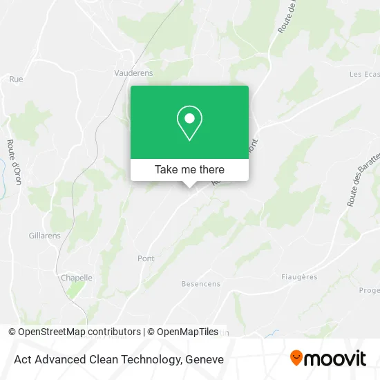 Act Advanced Clean Technology map