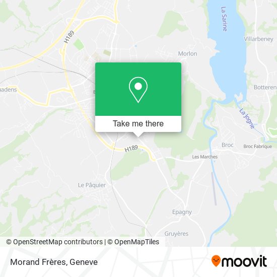 Morand Frères map