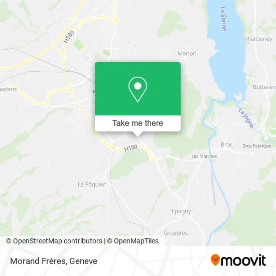 Morand Frères map