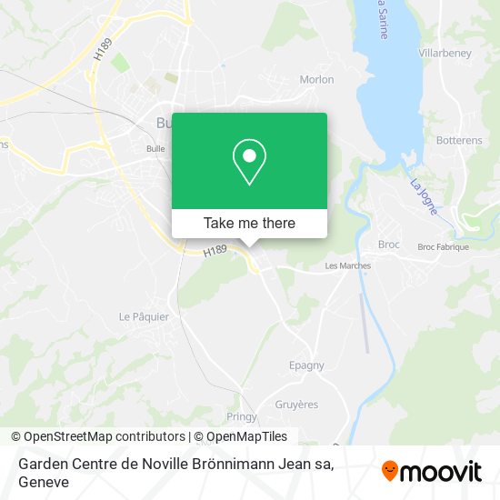 Garden Centre de Noville Brönnimann Jean sa map