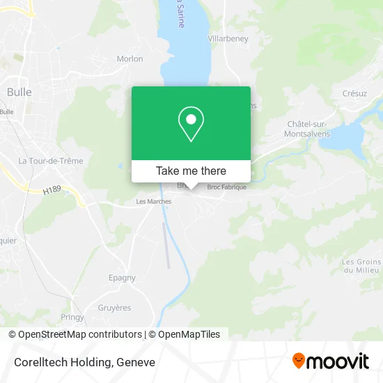 Corelltech Holding map