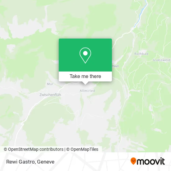 Rewi Gastro map