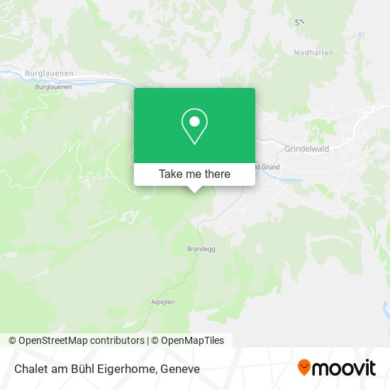 Chalet am Bühl Eigerhome map