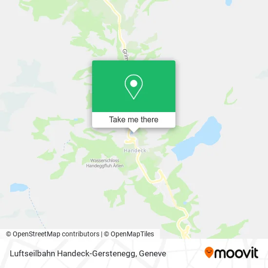 Luftseilbahn Handeck-Gerstenegg map