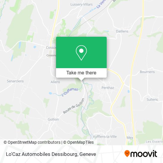 Lo'Caz Automobiles Dessibourg map