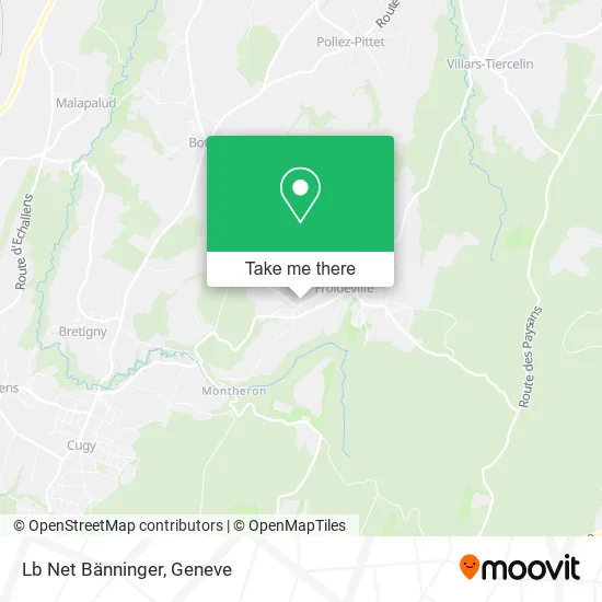 Lb Net Bänninger map