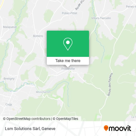 Lsm Solutions Sàrl map