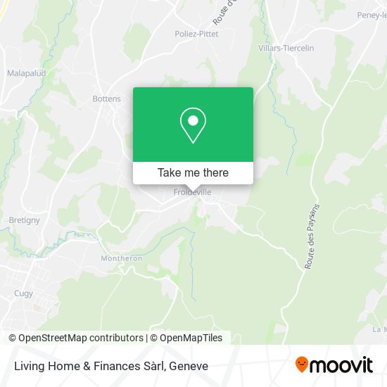 Living Home & Finances Sàrl map