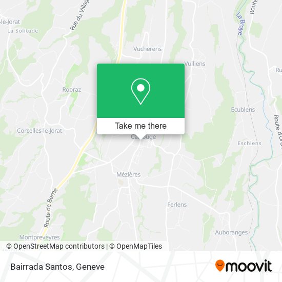 Bairrada Santos map