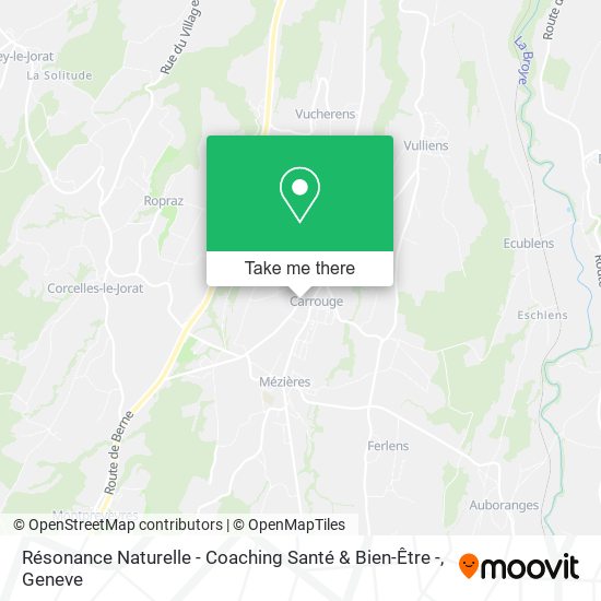 Résonance Naturelle - Coaching Santé & Bien-Être - map