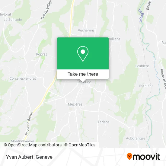 Yvan Aubert map