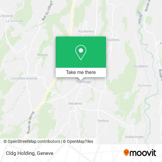 Cldg Holding map
