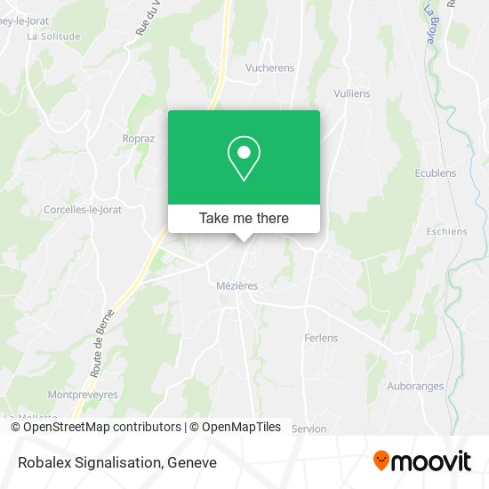 Robalex Signalisation map