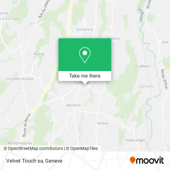 Velvet Touch sa map
