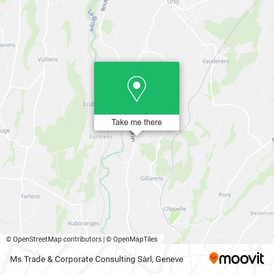 Ms Trade & Corporate Consulting Sàrl map