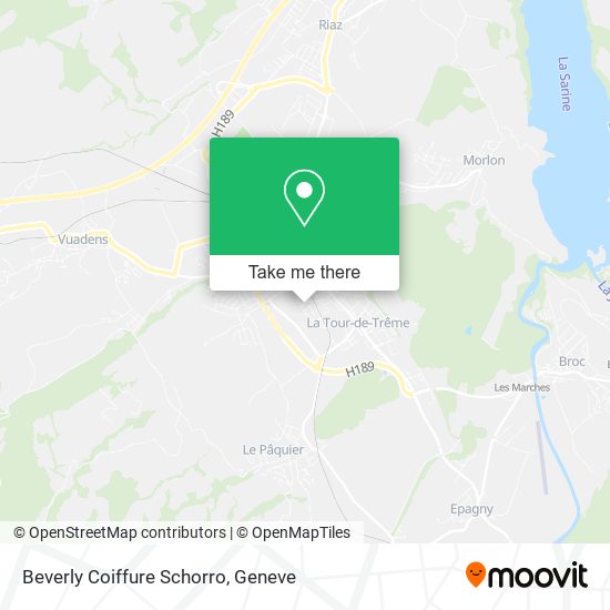 Beverly Coiffure Schorro map