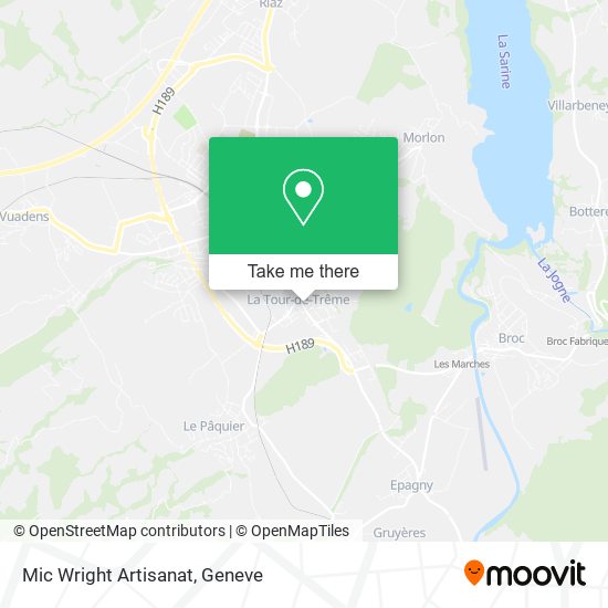 Mic Wright Artisanat map