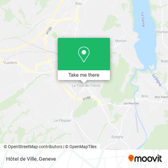 Hôtel de Ville map