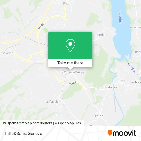 Influ&Sens map