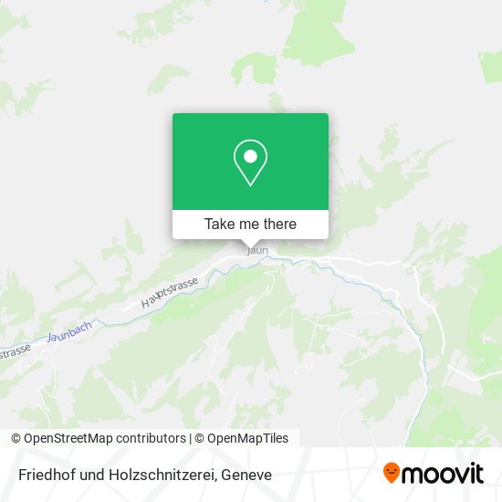 Friedhof und Holzschnitzerei map