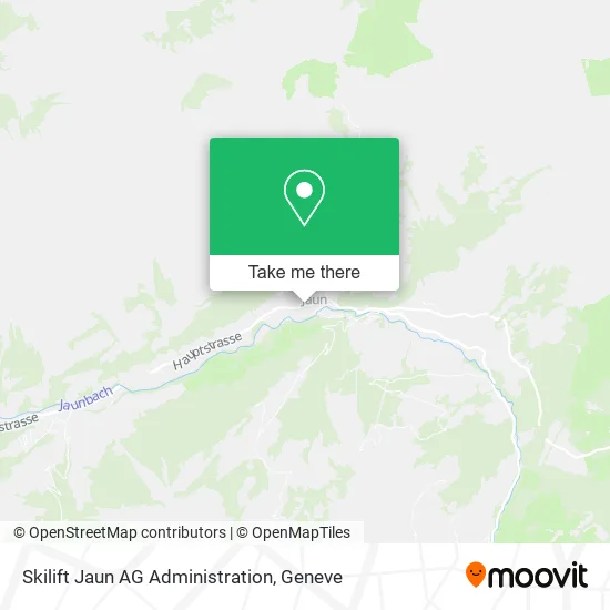 Skilift Jaun AG Administration map