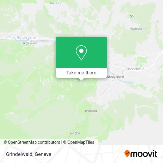 Grindelwald map